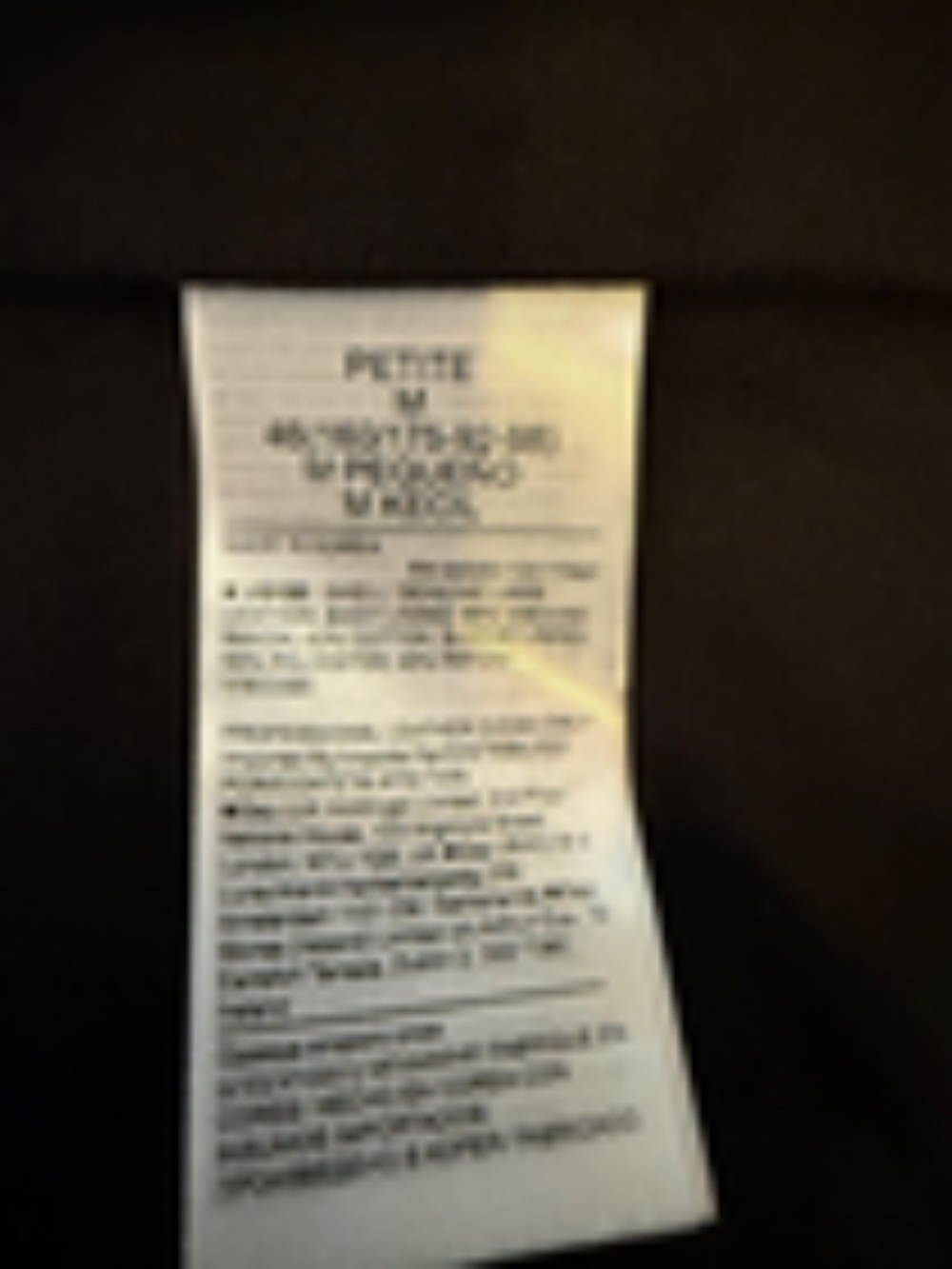 NWOT Banana Republic Leather Moto Jacket,‎ Cream Petite Medium - Picture 5 of 5